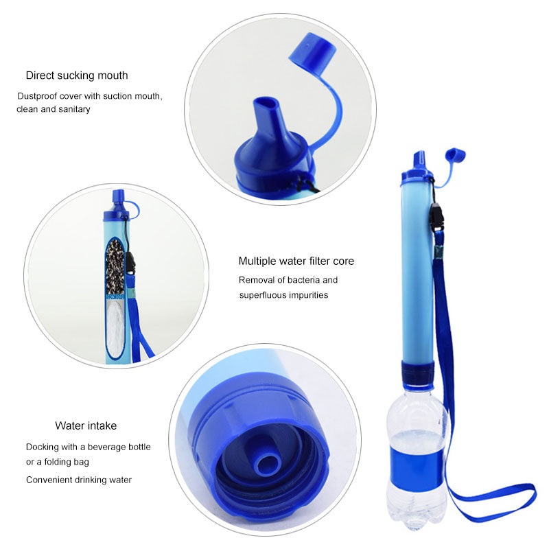 Outdoor Hiking Survival Portable Water Purifier