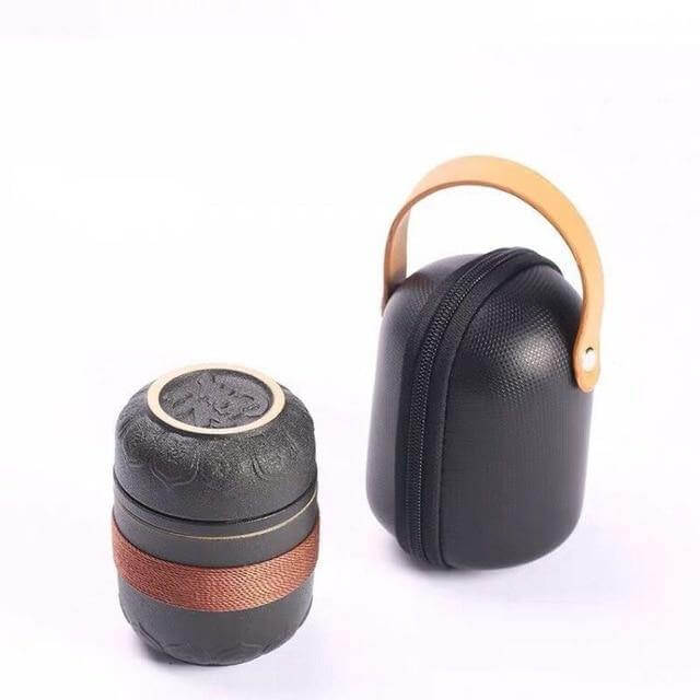 Portable Chinese Kung Fu Ceramic Tea Mug