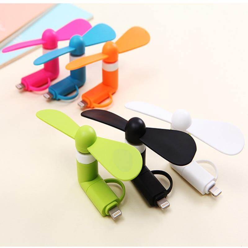 Flexible Phone Mini Fan