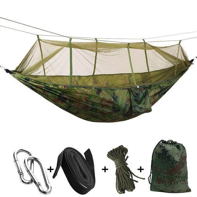Portable Adventure Camping Outdoor Mosquito Net Hammock