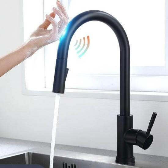 Smart Assistive Touch Control Kitchen Faucet