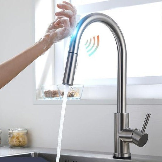 Smart Assistive Touch Control Kitchen Faucet