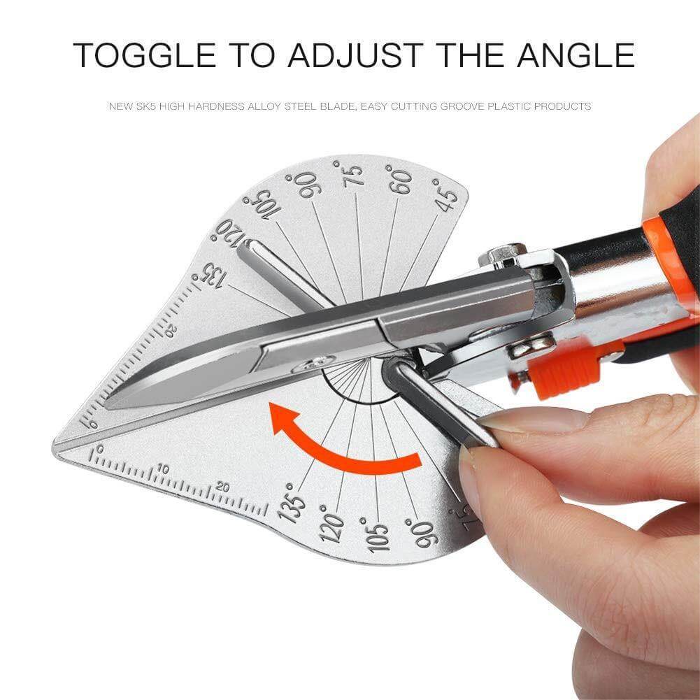 Multi-angle Multifunctional Wood Pipe Scissor Cutter Tool