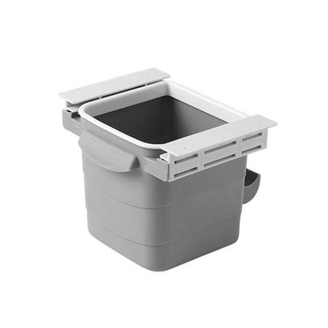 Retractable  Under Table Hidden Trash Bin