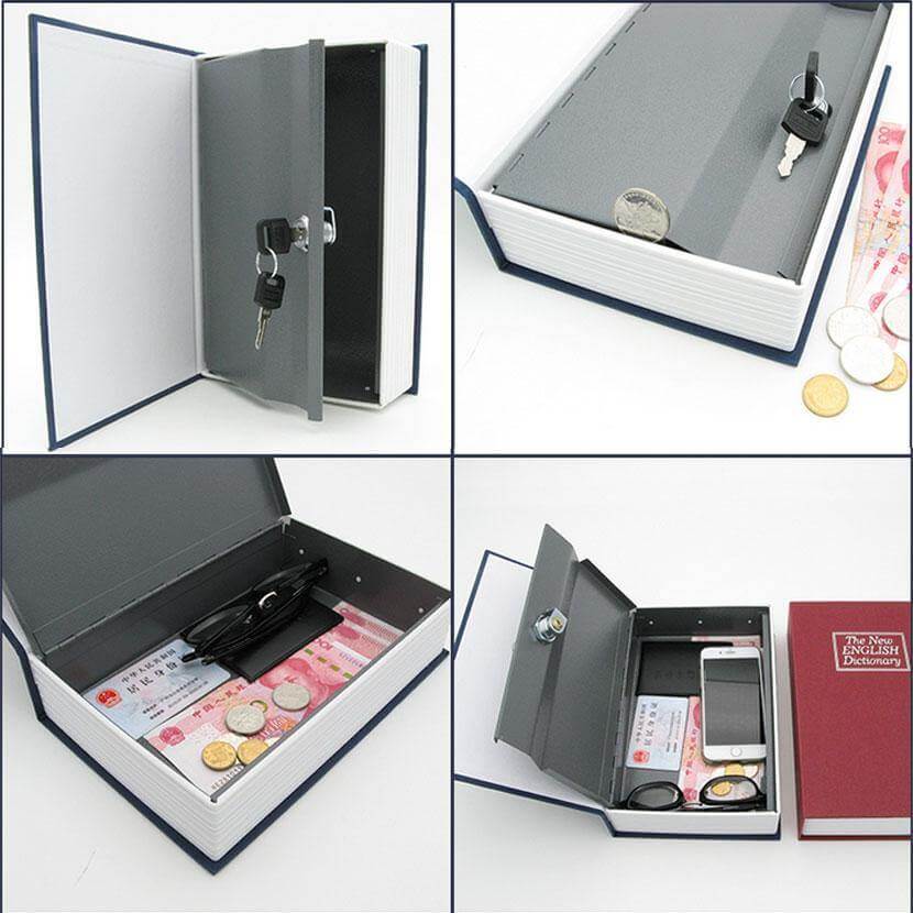 Secret Book Hidden Safe Box