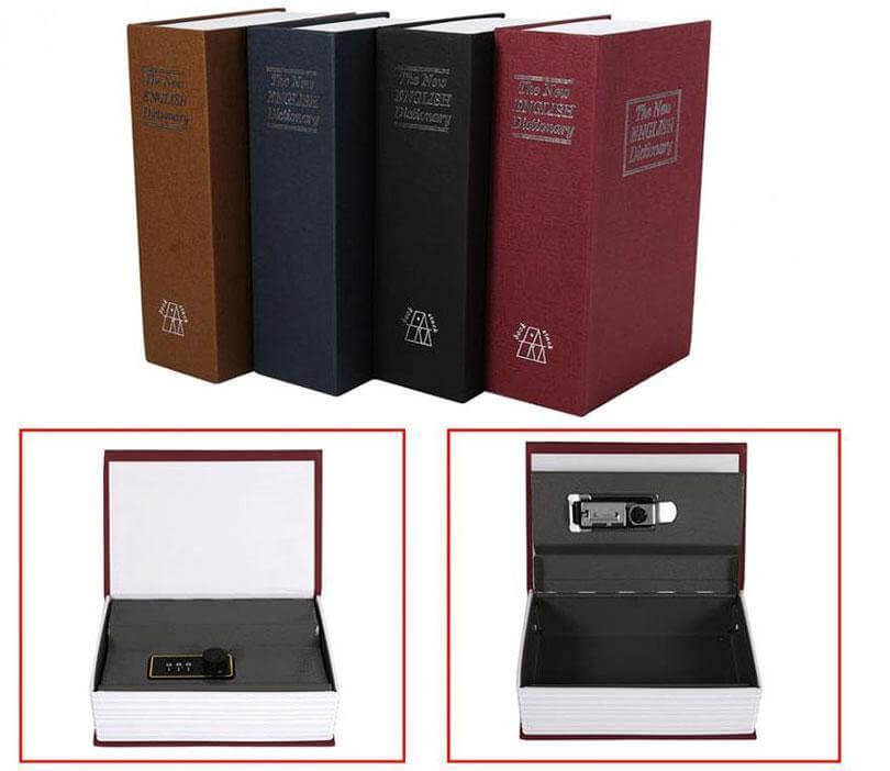 Secret Book Hidden Safe Box