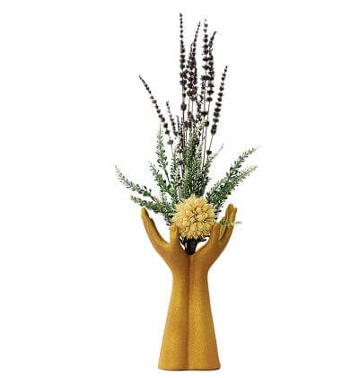 European Hand Model Ceramic Vase Decoration
