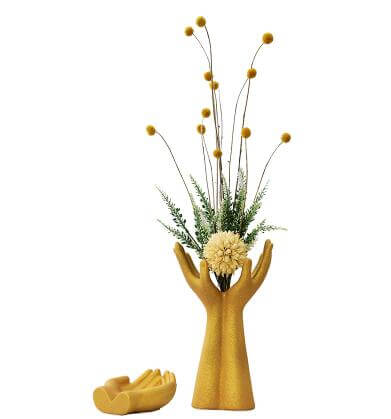 European Hand Model Ceramic Vase Decoration