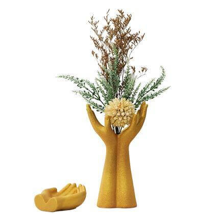 European Hand Model Ceramic Vase Decoration