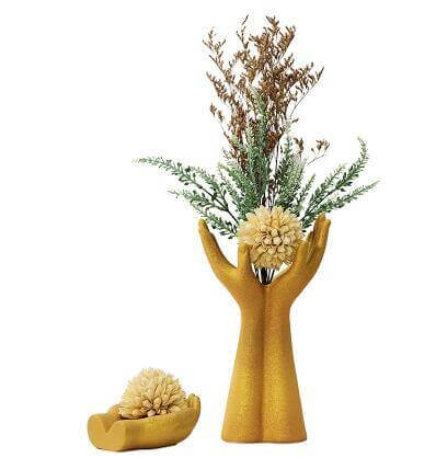 European Hand Model Ceramic Vase Decoration