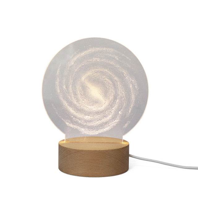 3D LED Moon Lamp Atmosphere Night Lights - UTILITY5STORE