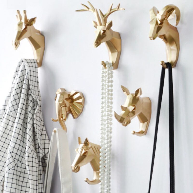 Minimalist Lovely Deer Wall Hook