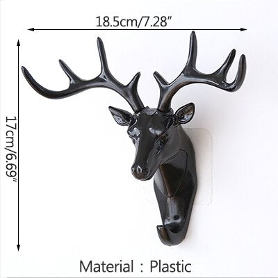 Minimalist Lovely Deer Wall Hook