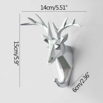 Minimalist Lovely Deer Wall Hook