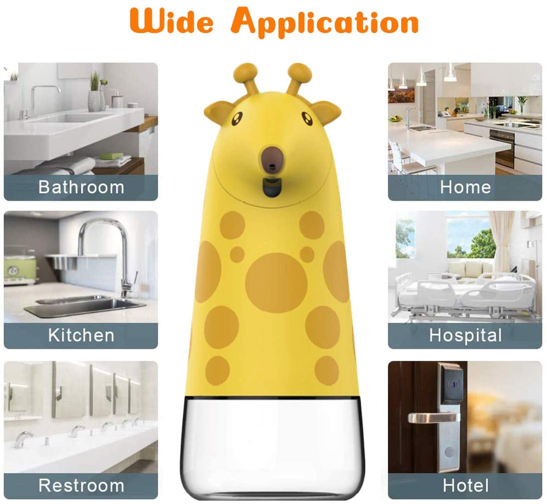 Automatic Cartoon Touch-Free Foam Soap Dispenser
