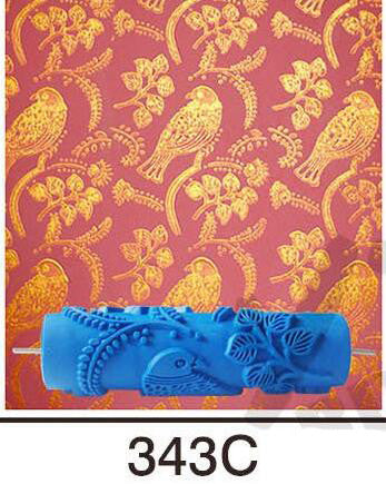 Paradise Bird Patterned Paint Roller - UTILITY5STORE