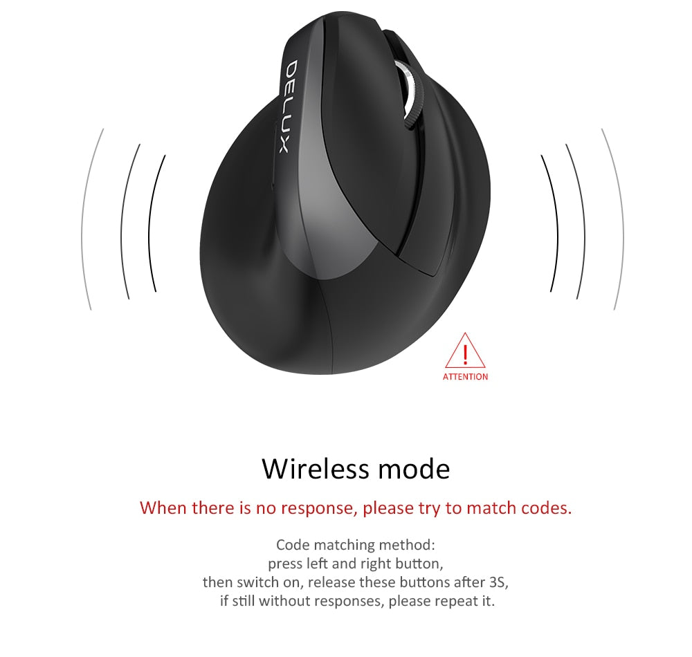 Mini Wireless Silent Ergonomic Mouse