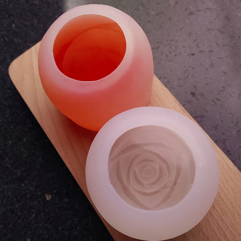 Rose Silicone Ice Maker Mold