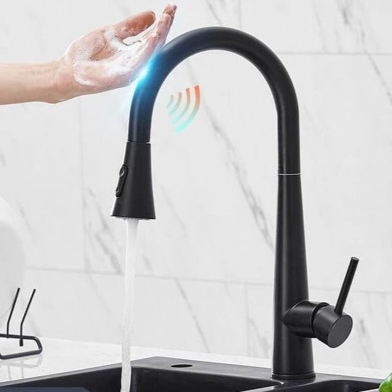 Smart Assistive Touch Control Kitchen Faucet