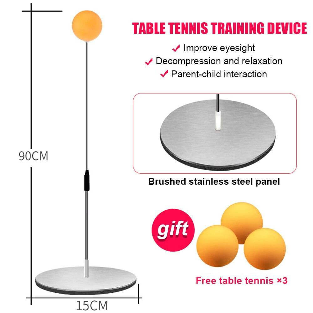 Ping Pong Flexible Practice Trainer