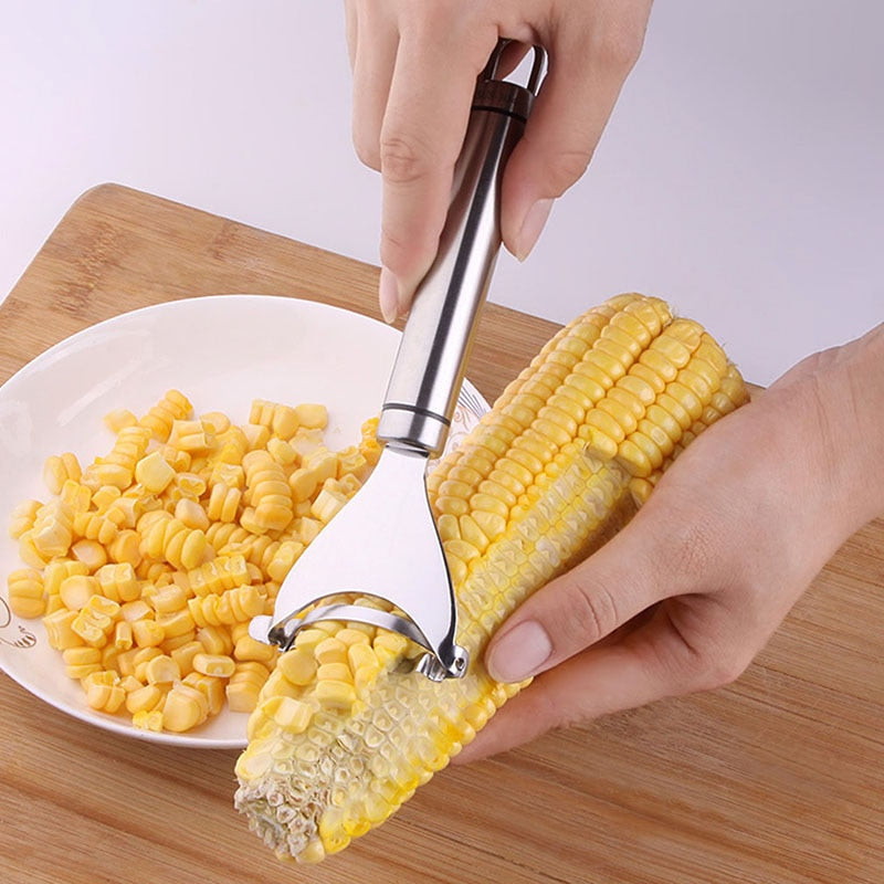 Stainless Steel Corn Peeler Tool