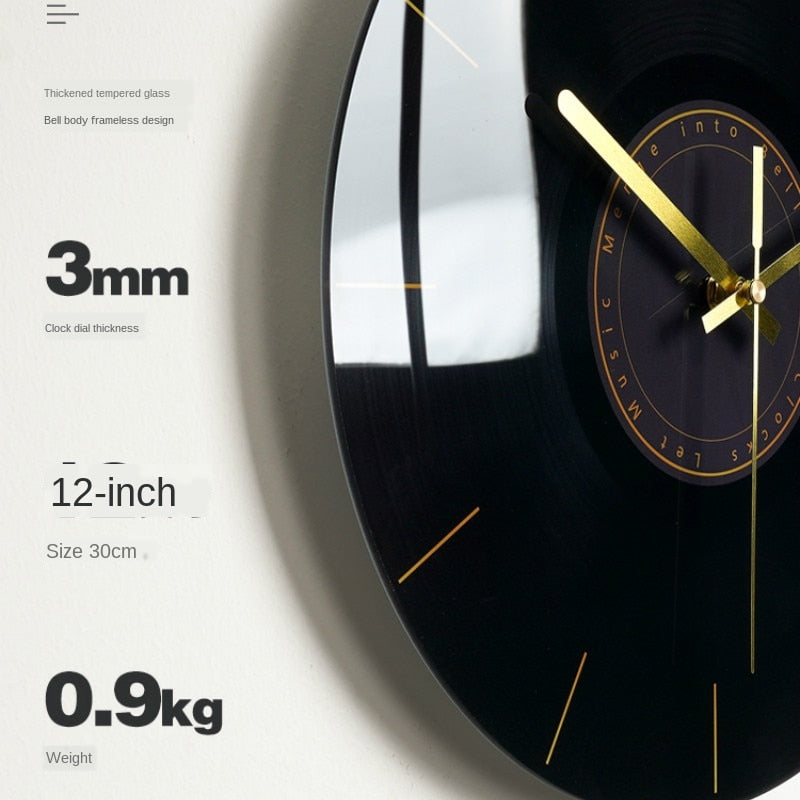 Luxury Nordic Universe Silent Wall Clock