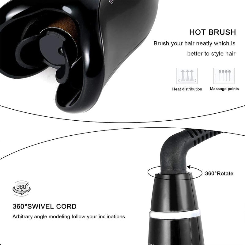 Automatic Magic Ceramic Hair Curling Waver Iron