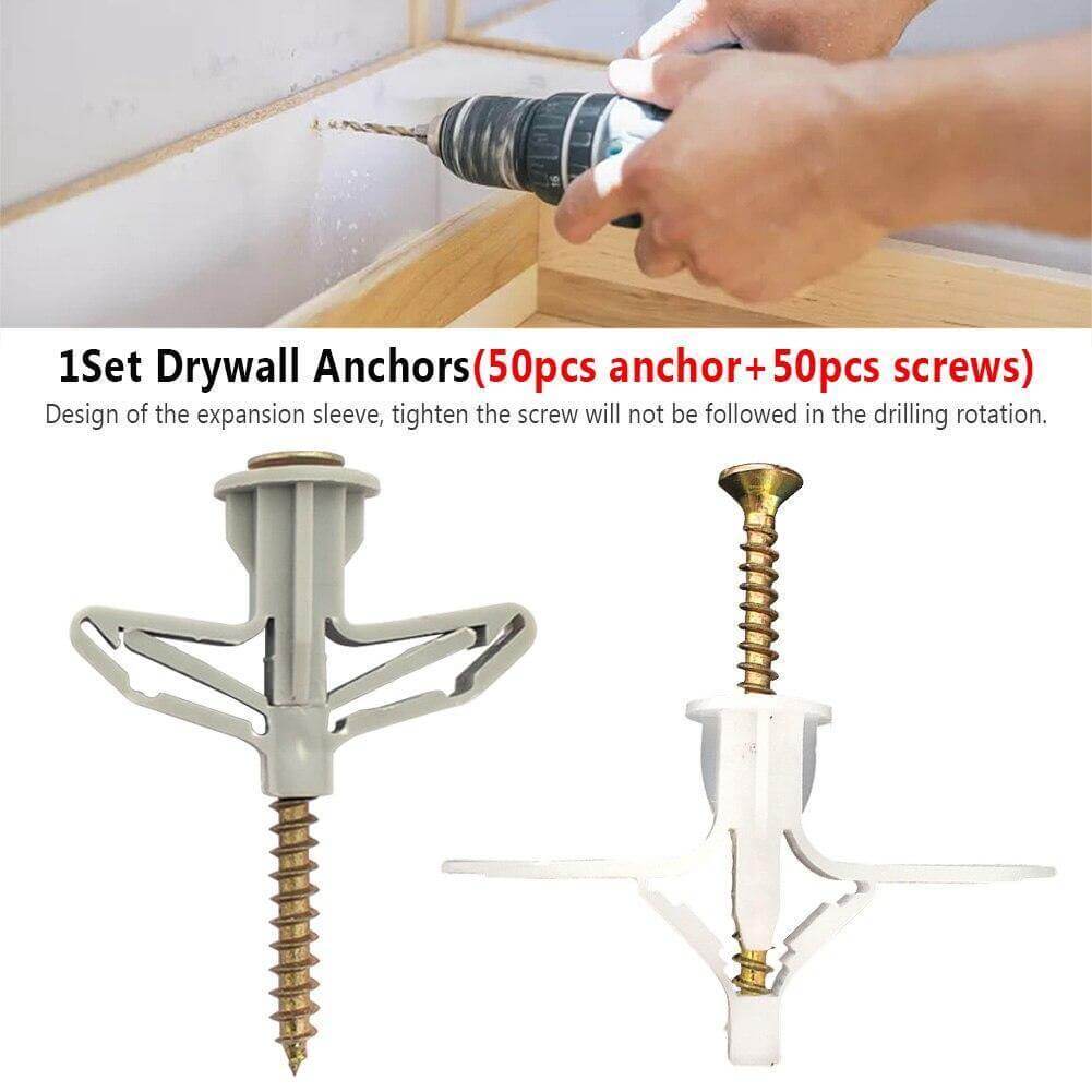 Butterfly Anchor Screw Kit