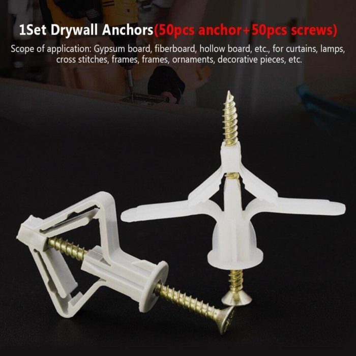 Butterfly Anchor Screw Kit