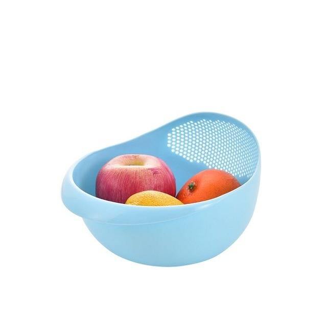 Silicone Rice Bowl Drain Basket