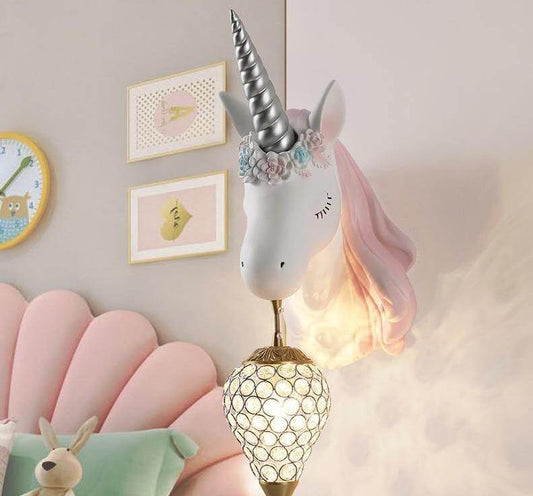Lovely Unicorn Led Wall Lamp