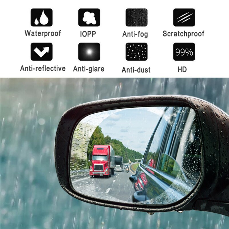 Waterproof Car Side Anti-Fog Mirror Film