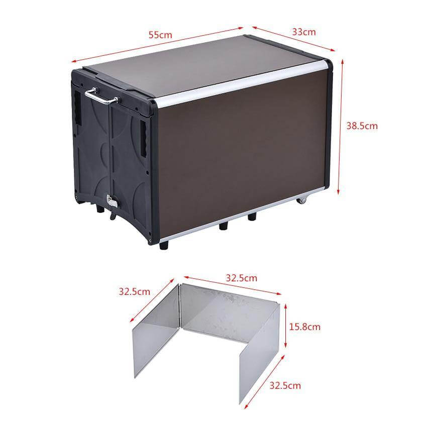 Outdoor Foldable Mobile Kitchen