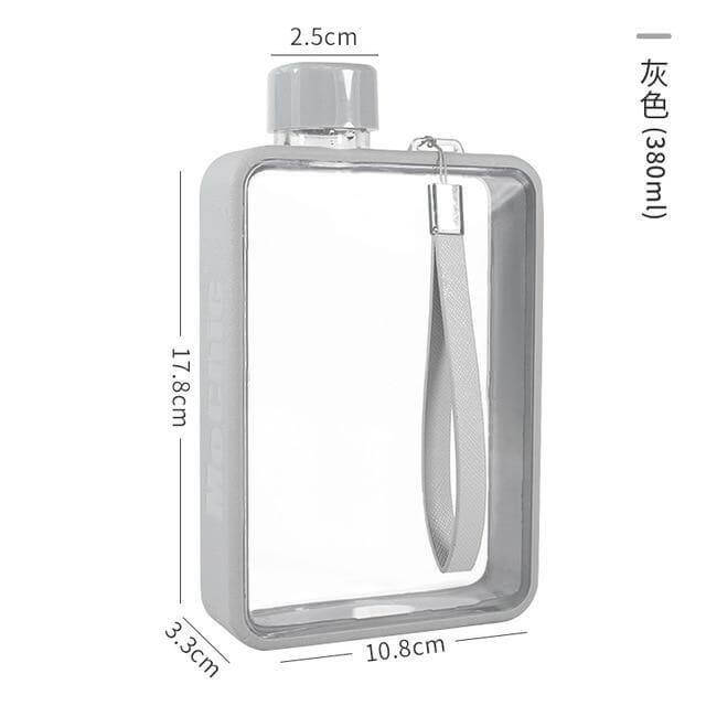 Rectangular Flat Transparent Leak-proof Thermos