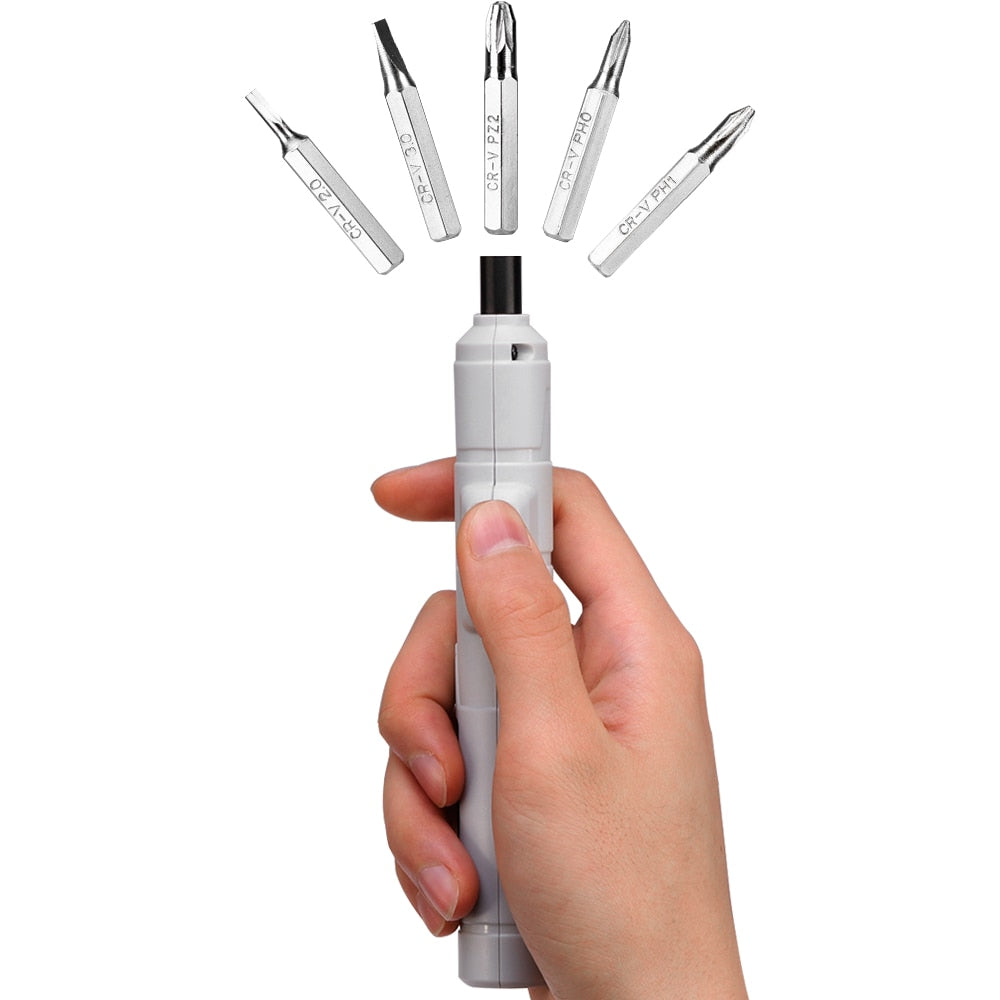 Cordless Mini Electrical Screwdriver Set