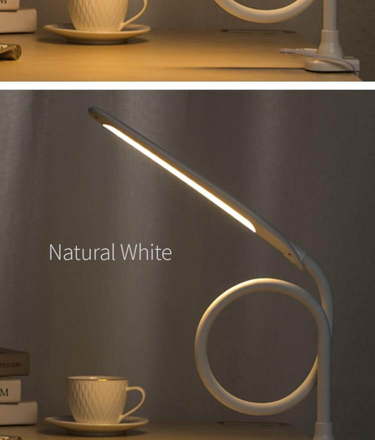 Gooseneck Dimmable Clip On Desk Lamp