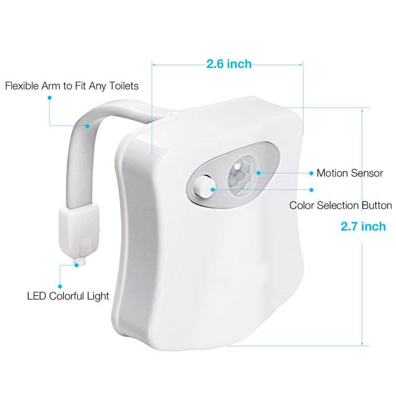 Motion Sensor Automatic Toilet Seat