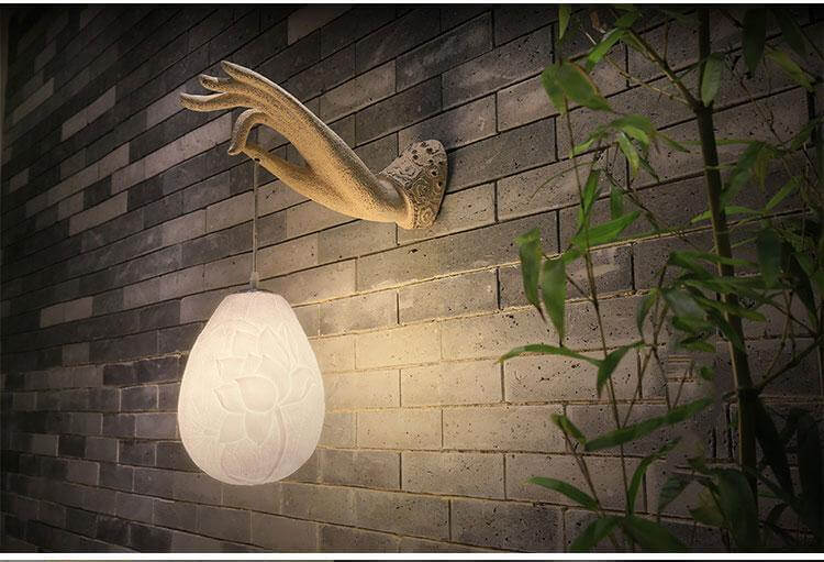 Modern Creative Chinese Lotus Wall Lamp - UTILITY5STORE