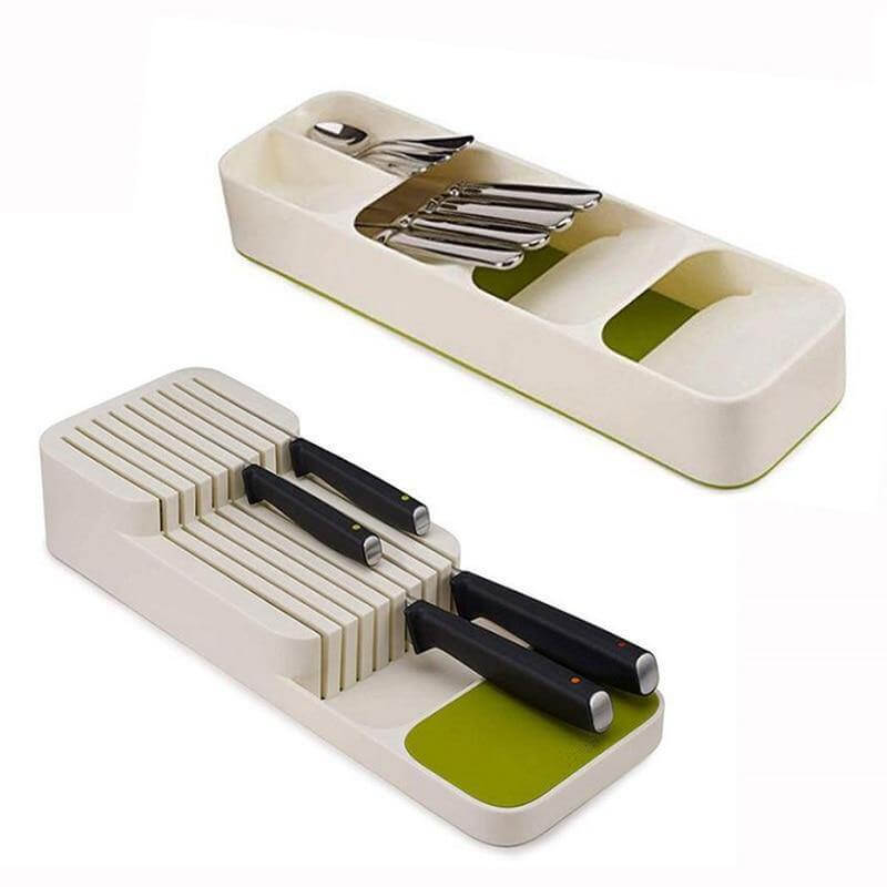 Hidden Multilayer Silverware Organizer