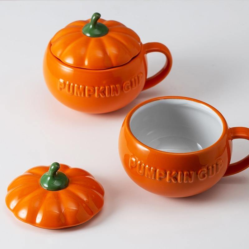 Creative Ceramic Pumpkin Mug Cup