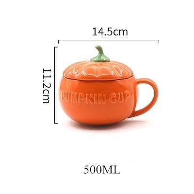 Creative Ceramic Pumpkin Mug Cup