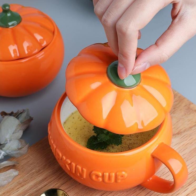 Creative Ceramic Pumpkin Mug Cup