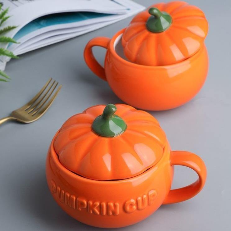 Creative Ceramic Pumpkin Mug Cup