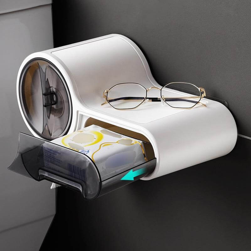 Wall Mounted Bathroom Roll Paper Holder