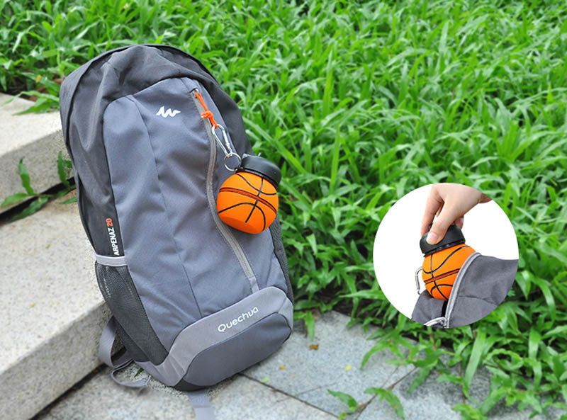 Basketball Leakproof Folding Thermos