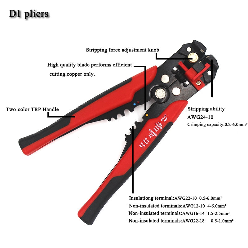 Multifunctional Automatic Cable Cutter Plier