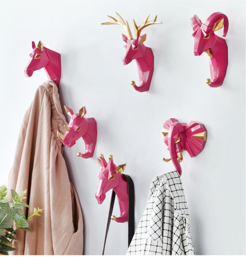 Minimalist Lovely Deer Wall Hook
