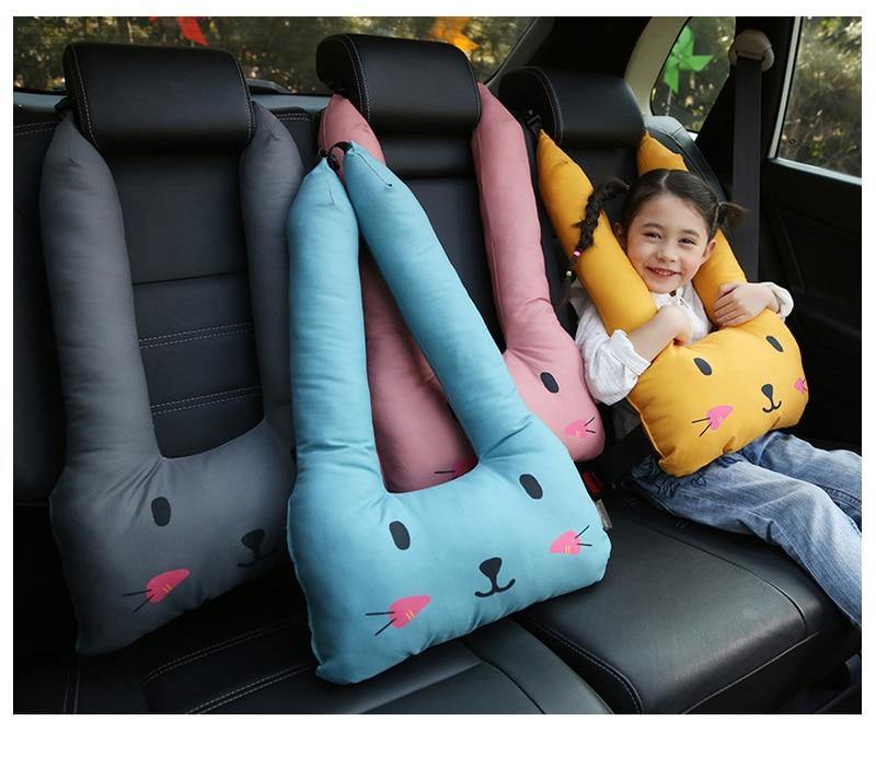 Kids Car Seat Belt Travel Pillow