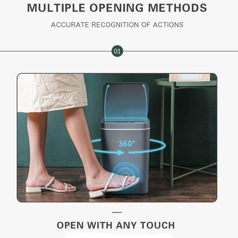 Touchless Smart Automatic Sensor Trash Can