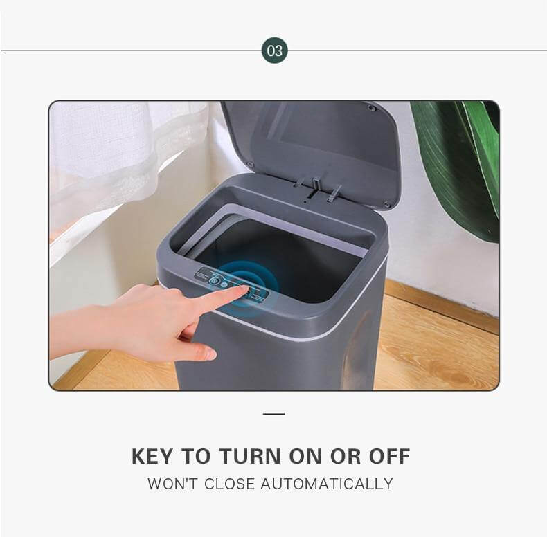 Touchless Smart Automatic Sensor Trash Can